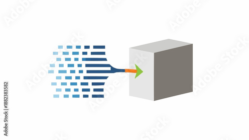 Data Transfer Into A Server.