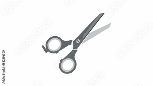 Scissors for cutting hair or objects.