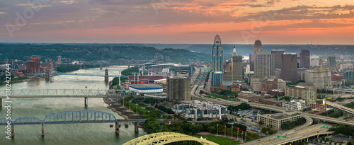 Konstfotografi Cincinnati city, Ohio USA
