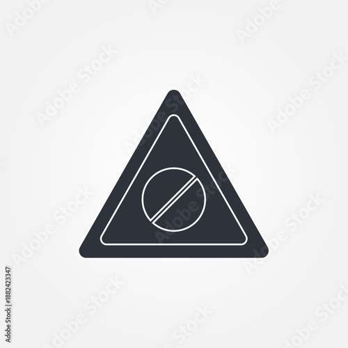 Traffic signs. International road signs isolated on a white background. Priority, warning, prohibition, mandatory, informational, service, and additional signs. Vector illustration. Main signs.