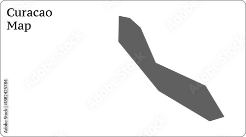 Curacao Map World Map Illustration