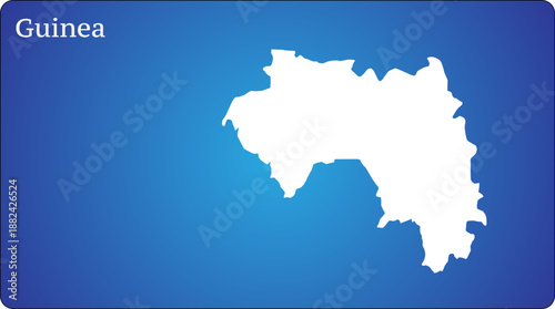 Guinea Map World Map Illustration