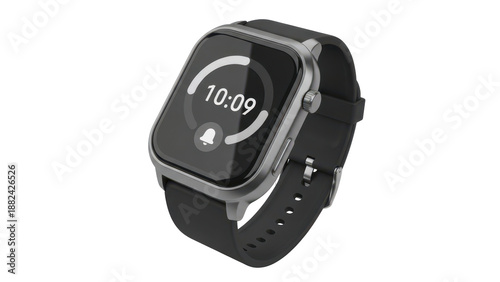 3d Icon of a Smart Watch, Wearable Technology, isolated on white background