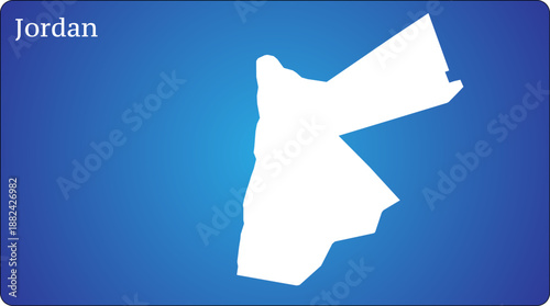 Jordan Map World Map Illustration