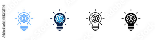 Innovation Multiple Style Icon Set Collection 