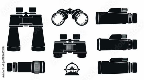 Binoculars and Monoculars Collection for Outdoor Exploration and Observation.