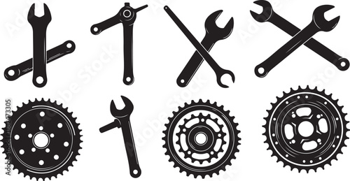 Tools and gears for mechanical work and engineering projects