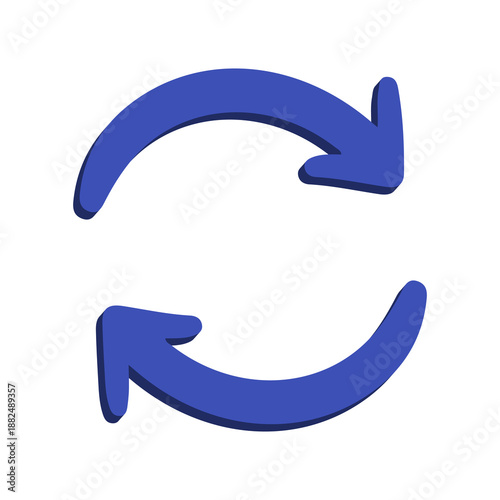 Refresh Arrow Icon – Reload, Sync and Update Symbol