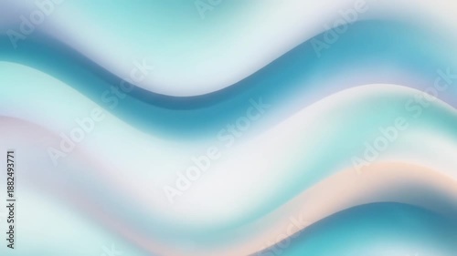 Wallpaper Mural Soft Abstract Flowing Wave Background with Smooth Gradient Torontodigital.ca