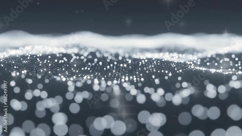 Wallpaper Mural Abstract Bokeh Light Particles Background with Soft Focus Torontodigital.ca
