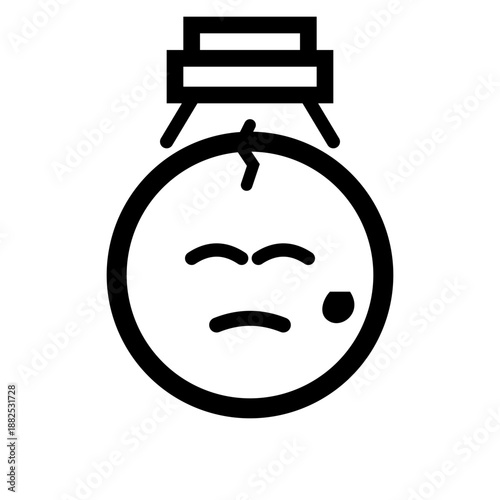 vector of a dizzy head due to too much workload