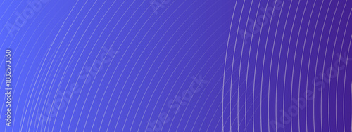 Smooth transition of blue shades featuring thin white geometric arches for modern corporate web design