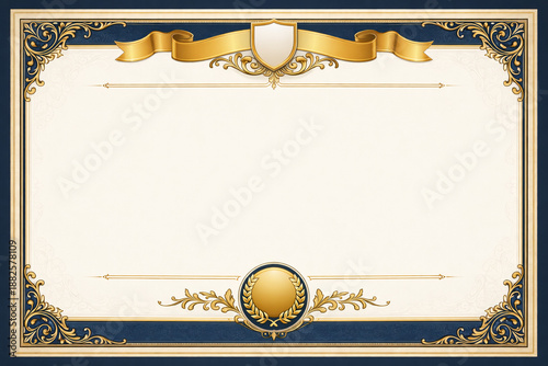 certificate of completion template vector