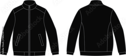 Traditional Japanese shoji sliding doors vector set with wooden frames and paper screens for asian interior design and home architecture