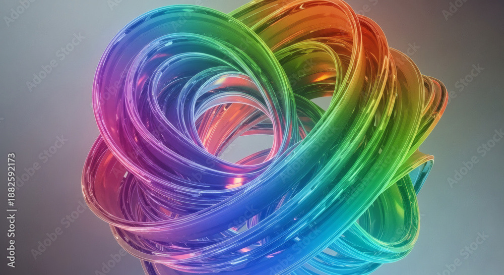 custom made wallpaper toronto digitalrainbow colored swirling abstract background.