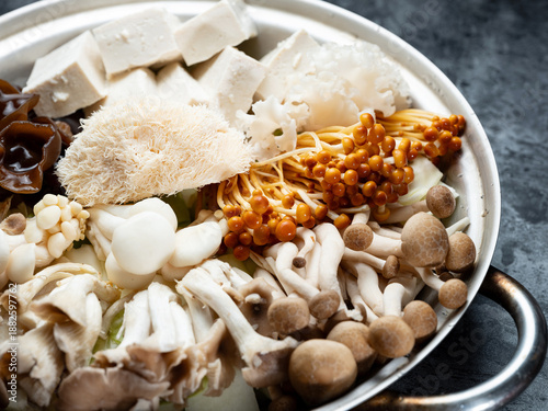 Wallpaper Mural Mushroom stew in a pot Torontodigital.ca