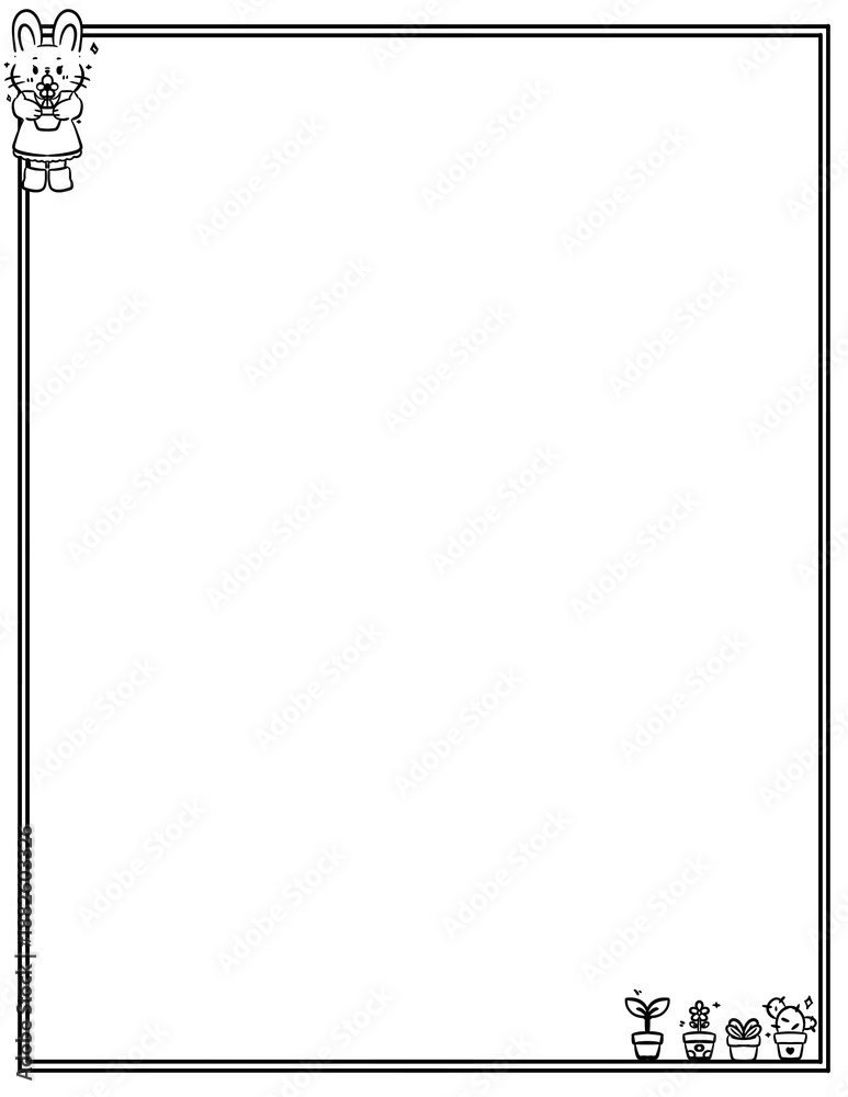 Obraz premium spring frame