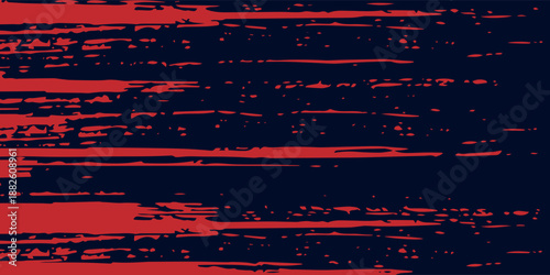 Red halftone dots blue color pattern gradient grunge texture background. Dot pop art comic sport style vector illustration.