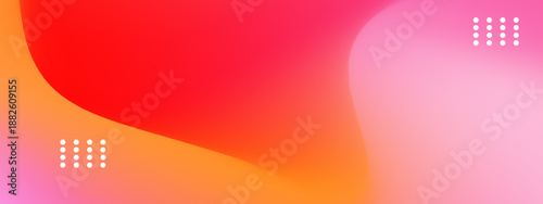 A fiery and dynamic fluid gradient background in red and orange tones with small white dot grid elements