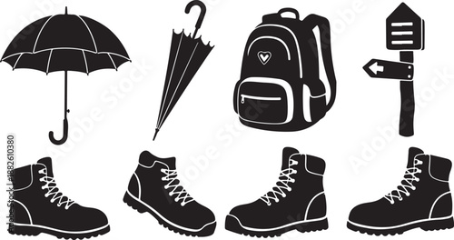 Travel essentials and accessories for adventure and exploration