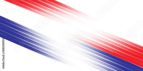 red and blue brush wrap car sticker pattern abstract banner sporty lines red and blue color combination grunge brush pattern racing motorsport design, modern, Eps 10.