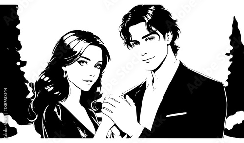 Elegant continuous line hands holding hands vector with heart for love, unity, and minimalist illustrations