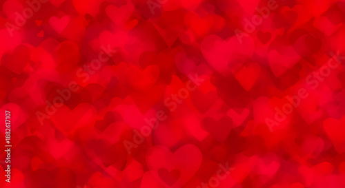 Red pixelated background