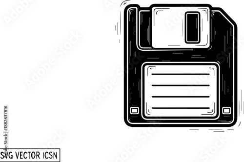 Playful Hand-Drawn Baby Rattle Toy Illustration with Star Hearts and Decorative Geometric Pattern Elements