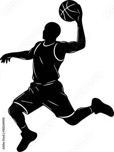 Fine line art illustration of a full moon with detailed craters and surrounding constellations and stars, celestial astronomy design