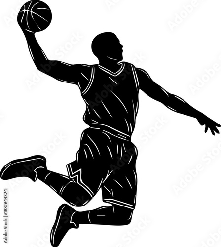 The Lovers Tarot Card Illustration featuring an Ornate Sun with Face and Crescent Moon in Decorative Border