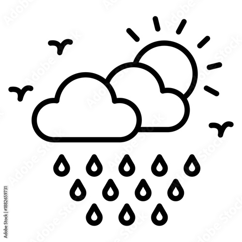 Tropical Climate Icon