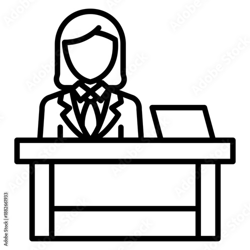 Receptionist Icon