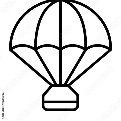Parachute Drop Icon