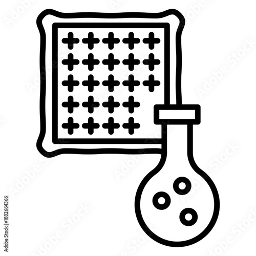 Synthetic Material Icon