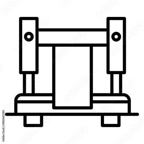 Rolling Machine Icon