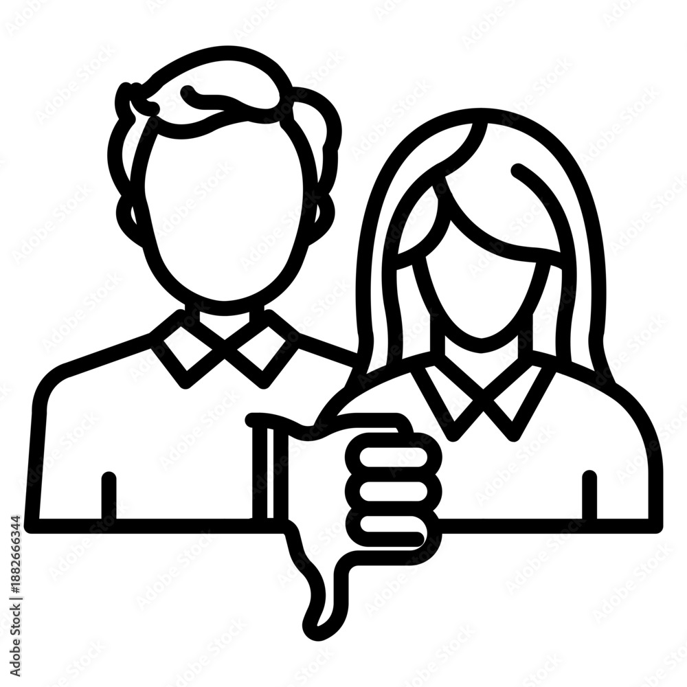 Obraz premium Bad Parenting Icon