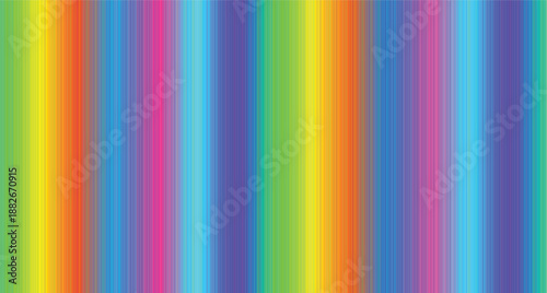 Vibrant multicolored vertical stripes pattern