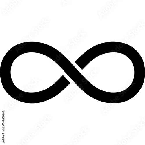 Infinity Symbol Vector Graphic