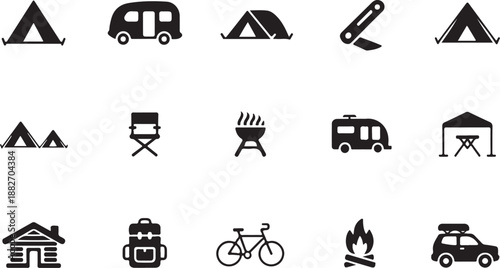 Camping Iconset