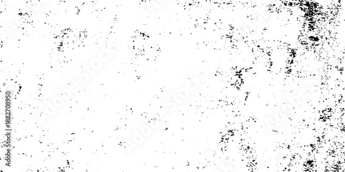 White, black dust overlay distress grungy grain, noise effect paint wall. small particles of debris and dust. crack and scratch dust paint concrete wall. subtle halftone grunge urban texture vector.