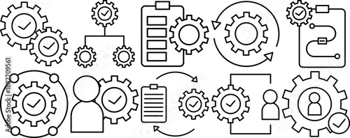 Business Execution Illustration
