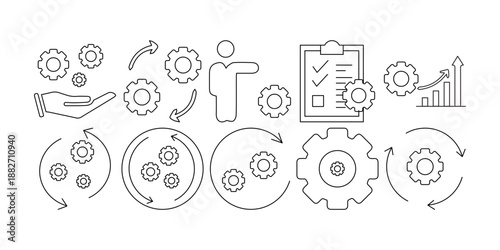 Business Execution Illustration