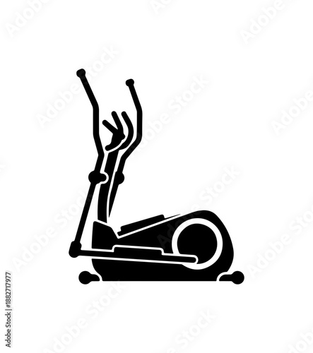Elliptical Machine Workout Icon