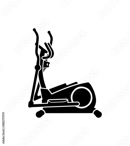 Elliptical Machine Workout Icon