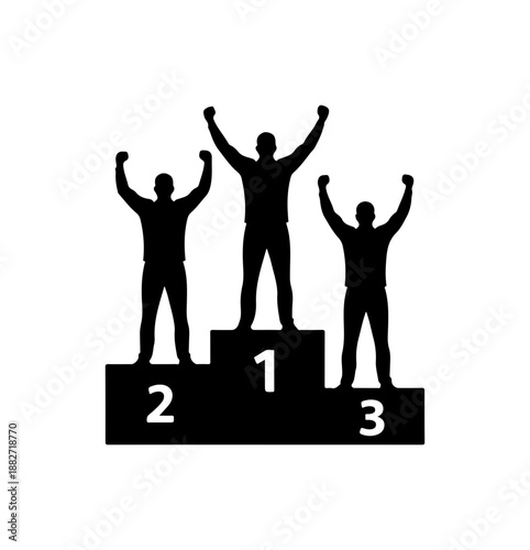 Victory Podium Celebration