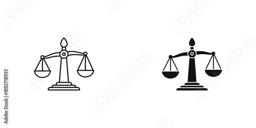 Balance Scale Justice Symbols