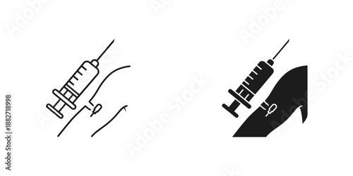 Medical Syringe with Measurement Marks