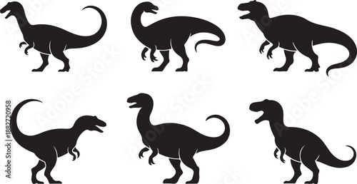 Dinosaur Silhouettes Collection Vector Set

Prehistoric Dinosaurs Black Silhouette Illustration

Dino Adventures Silhouette Pack Design