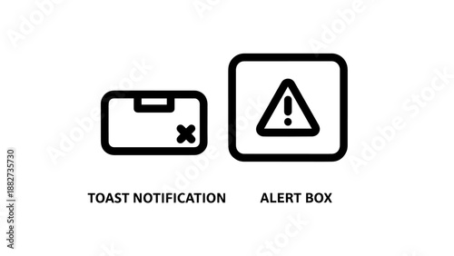 User persona testing and target audience fit icons: person with magnifying glass, overlapping circles with checkmark, customer analysis