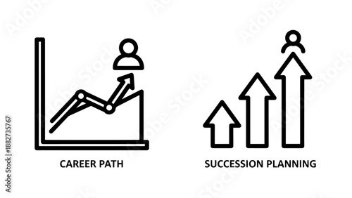 Prototype iteration and design improvement icons: gear with arrows, lightbulb idea, innovation, product development cycle